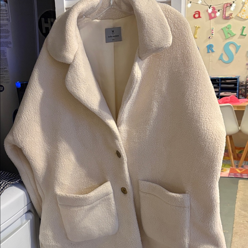 Cream Women's Coat